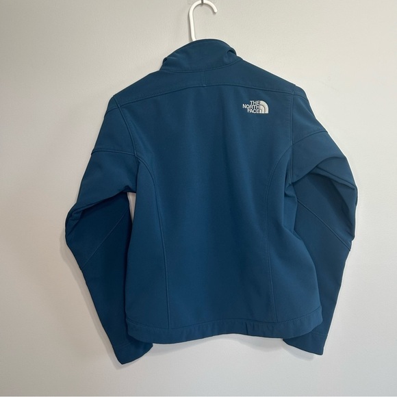 The North Face Teal Blue Outerwear Soft Shell Apex Jacket Women’s Size XS - Picture 5 of 7
